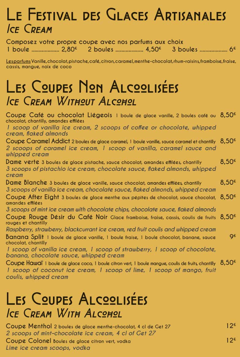 Glaces