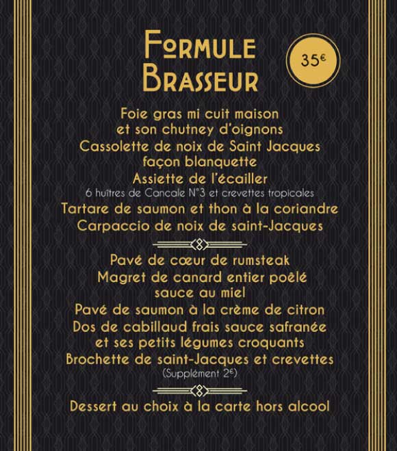 formule brasseur