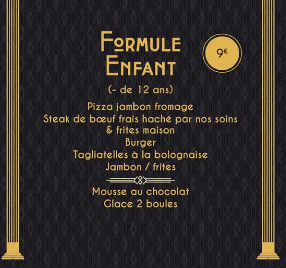 formule enfants